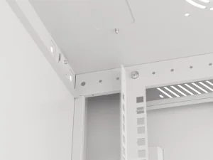 LANBERG RACKOVÁ SKŘÍŇ 19" NÁSTĚNNÁ 27U/600X450 (FLAT PACK) ŠEDÁ V2 - obrázek 2