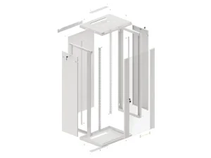 LANBERG RACKOVÁ SKŘÍŇ 19" NÁSTĚNNÁ 27U/600X450 (FLAT PACK) ŠEDÁ V2 - obrázek 8