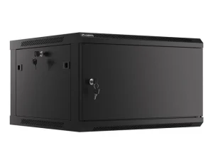 LANBERG RACKOVÁ SKŘÍŇ 19" PRO MONTÁŽ NA STĚNU 6U/600X600 PRO VLASTNÍ MONTÁŽ S KOVOVÝMI DVEŘMI ČERNÁ