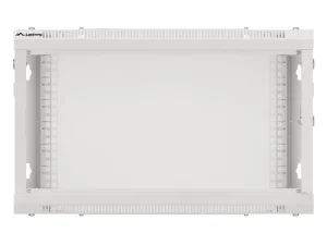 LANBERG RACKOVÁ SKŘÍŇ 19" PRO MONTÁŽ NA STĚNU 6U/600X600 PRO VLASTNÍ MONTÁŽ S KOVOVÝMI DVEŘMI ŠEDÁ - obrázek 4