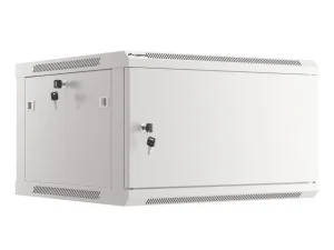 LANBERG RACKOVÁ SKŘÍŇ 19" PRO MONTÁŽ NA STĚNU 6U/600X600 PRO VLASTNÍ MONTÁŽ S KOVOVÝMI DVEŘMI ŠEDÁ