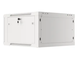 LANBERG 19" RACKOVÁ SKŘÍŇ PRO MONTÁŽ NA STĚNU 6U/600X600 (FLAT PACK) S PROSKLENÝMI DVEŘMI ŠEDÁ V2 - obrázek 11