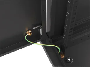 LANBERG RACKOVÁ SKŘÍŇ 19" PRO MONTÁŽ NA STĚNU 9U/600X600 PRO VLASTNÍ MONTÁŽ S KOVOVÝMI DVEŘMI ČERNÁ - obrázek 11