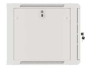 LANBERG RACKOVÁ SKŘÍŇ 19" PRO MONTÁŽ NA STĚNU 9U/600X600 PRO VLASTNÍ MONTÁŽ S KOVOVÝMI DVEŘMI ŠEDÁ - obrázek 11
