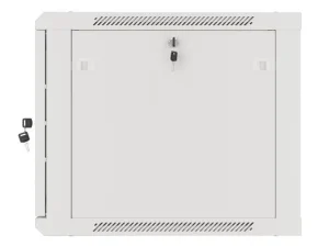 LANBERG RACKOVÁ SKŘÍŇ 19" PRO MONTÁŽ NA STĚNU 9U/600X600 PRO VLASTNÍ MONTÁŽ S KOVOVÝMI DVEŘMI ŠEDÁ - obrázek 12