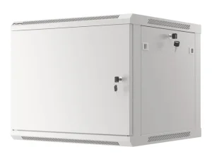 LANBERG RACKOVÁ SKŘÍŇ 19" PRO MONTÁŽ NA STĚNU 9U/600X600 PRO VLASTNÍ MONTÁŽ S KOVOVÝMI DVEŘMI ŠEDÁ - obrázek 7