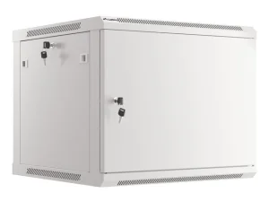 LANBERG RACKOVÁ SKŘÍŇ 19" PRO MONTÁŽ NA STĚNU 9U/600X600 PRO VLASTNÍ MONTÁŽ S KOVOVÝMI DVEŘMI ŠEDÁ