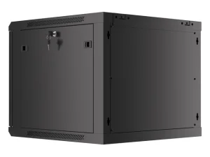 LANBERG RACKOVÁ SKŘÍŇ 19" PRO MONTÁŽ NA STĚNU 9U/600X600 (FLAT PACK) V2 ČERNÁ - obrázek 3