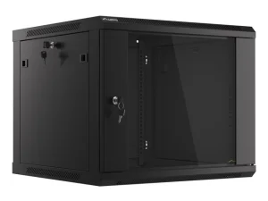 LANBERG RACKOVÁ SKŘÍŇ 19" PRO MONTÁŽ NA STĚNU 9U/600X600 (FLAT PACK) V2 ČERNÁ