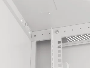 LANBERG RACKOVÁ SKŘÍŇ 19" PRO MONTÁŽ NA STĚNU 9U/600X600 (FLAT PACK) V2 ŠEDÁ - obrázek 4
