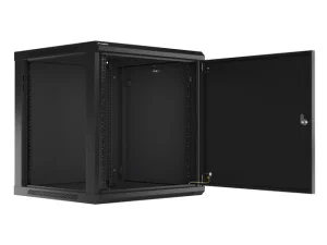 LANBERG RACKOVÁ SKŘÍŇ 19" NÁSTĚNNÁ 12U/600X600 PRO VLASTNÍ MONTÁŽ S KOVOVÝMI DVEŘMI ČERNÁ - obrázek 5