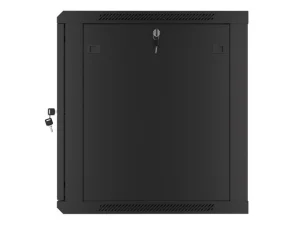 LANBERG RACKOVÁ SKŘÍŇ 19" NÁSTĚNNÁ 12U/600X600 PRO VLASTNÍ MONTÁŽ S KOVOVÝMI DVEŘMI ČERNÁ - obrázek 6