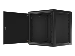 LANBERG RACKOVÁ SKŘÍŇ 19" NÁSTĚNNÁ 12U/600X600 PRO VLASTNÍ MONTÁŽ S KOVOVÝMI DVEŘMI ČERNÁ - obrázek 10