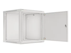 LANBERG RACKOVÁ SKŘÍŇ 19" NÁSTĚNNÁ 12U/600X600 PRO VLASTNÍ MONTÁŽ S KOVOVÝMI DVEŘMI ŠEDÁ - obrázek 2