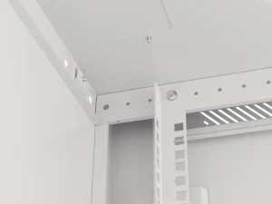 LANBERG RACKOVÁ SKŘÍŇ 19" NÁSTĚNNÁ 12U/600X600 PRO VLASTNÍ MONTÁŽ S KOVOVÝMI DVEŘMI ŠEDÁ - obrázek 3