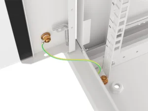 LANBERG 19" RACKOVÁ SKŘÍŇ PRO MONTÁŽ NA STĚNU 15U/600X600 (FLAT PACK) S PROSKLENÝMI DVEŘMI ŠEDÁ V2c - obrázek 15