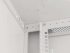 LANBERG 19" RACKOVÁ SKŘÍŇ PRO MONTÁŽ NA STĚNU 15U/600X600 (FLAT PACK) S PROSKLENÝMI DVEŘMI ŠEDÁ V2c - obrázek 2