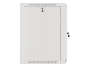 LANBERG 19" RACKOVÁ SKŘÍŇ PRO MONTÁŽ NA STĚNU 15U/600X600 (FLAT PACK) S PROSKLENÝMI DVEŘMI ŠEDÁ V2c - obrázek 5