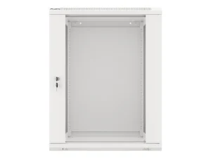 LANBERG 19" RACKOVÁ SKŘÍŇ PRO MONTÁŽ NA STĚNU 15U/600X600 (FLAT PACK) S PROSKLENÝMI DVEŘMI ŠEDÁ V2c - obrázek 9