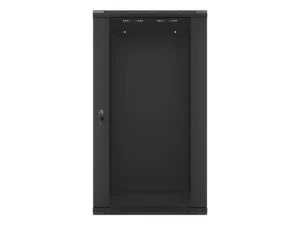 LANBERG 19" RACKOVÁ SKŘÍŇ PRO MONTÁŽ NA STĚNU 22U/600X600 (FLAT PACK) ČERNÁ V2 - obrázek 9