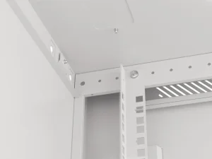 LANBERG 19" RACKOVÁ SKŘÍŇ PRO MONTÁŽ NA STĚNU 22U/600X600 (FLAT PACK) S PROSKLENÝMI DVEŘMI ŠEDÁ V2 - obrázek 7