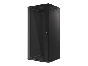 LANBERG 19" RACKOVÁ SKŘÍŇ PRO MONTÁŽ NA STĚNU 27U/600X600 (FLAT PACK) ČERNÁ V2 - obrázek 11
