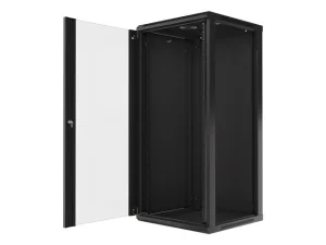LANBERG 19" RACKOVÁ SKŘÍŇ PRO MONTÁŽ NA STĚNU 27U/600X600 (FLAT PACK) ČERNÁ V2 - obrázek 12
