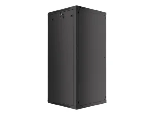 LANBERG 19" RACKOVÁ SKŘÍŇ PRO MONTÁŽ NA STĚNU 27U/600X600 (FLAT PACK) ČERNÁ V2 - obrázek 16