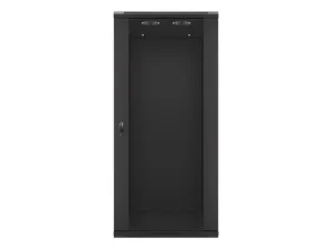 LANBERG 19" RACKOVÁ SKŘÍŇ PRO MONTÁŽ NA STĚNU 27U/600X600 (FLAT PACK) ČERNÁ V2 - obrázek 2