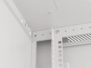 LANBERG RACKOVÁ SKŘÍŇ 19" NÁSTĚNNÁ 27U/600X600 (FLAT PACK) S PROSKLENÝMI DVEŘMI ŠEDÁ V2 - obrázek 9