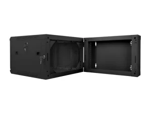 LANBERG RACKOVÁ SKŘÍŇ 19" DVOUDÍLNÁ NÁSTĚNNÁ 6U/600X600 (FLAT PACK) ČERNÁ - obrázek 7