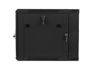 LANBERG RACKOVÁ SKŘÍŇ 19" DVOUDÍLNÁ NÁSTĚNNÁ 9U/600X600 (FLAT PACK) ČERNÁ - obrázek 5