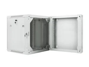 LANBERG RACKOVÁ SKŘÍŇ 19" DVOUDÍLNÁ NÁSTĚNNÁ 12U/600X600 (FLAT PACK) ŠEDÁ - obrázek 2