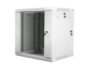 LANBERG RACKOVÁ SKŘÍŇ 19" DVOUDÍLNÁ NÁSTĚNNÁ 12U/600X600 (FLAT PACK) ŠEDÁ