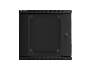 LANBERG RACKOVÁ SKŘÍŇ 19" DVOUDÍLNÁ NÁSTĚNNÁ 12U/600X600 (FLAT PACK) ČERNÁ - obrázek 3