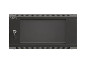 LANBERG RACKOVÁ SKŘÍŇ 19" NÁSTĚNNÁ 4U/540X350 (FLAT PACK) S PROSKLENÝMI DVEŘMI ČERNÁ - obrázek 6