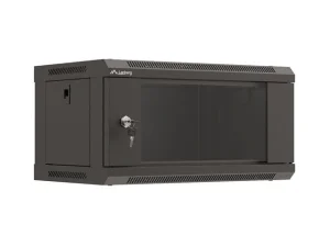 LANBERG RACKOVÁ SKŘÍŇ 19" NÁSTĚNNÁ 4U/540X350 (FLAT PACK) S PROSKLENÝMI DVEŘMI ČERNÁ - obrázek 7