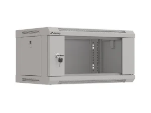 LANBERG RACKOVÁ SKŘÍŇ 19" NÁSTĚNNÁ 4U/540X350 (FLAT PACK) S PROSKLENÝMI DVEŘMI ŠEDÁ - obrázek 11