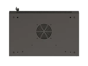 LANBERG 19" RACKOVÁ SKŘÍŇ PRO MONTÁŽ NA STĚNU 6U/540X350 (FLAT PACK) S PROSKLENÝMI DVEŘMI ČERNÁ - obrázek 2