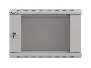 LANBERG 19" RACKOVÁ SKŘÍŇ PRO MONTÁŽ NA STĚNU 6U/540X350 (FLAT PACK) S PROSKLENÝMI DVEŘMI ŠEDÁ - obrázek 9