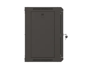 LANBERG 19" RACKOVÁ SKŘÍŇ PRO MONTÁŽ NA STĚNU 9U/540X350 (FLAT PACK) S PROSKLENÝMI DVEŘMI ČERNÁ - obrázek 11