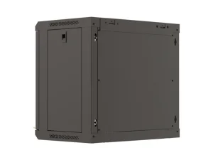 LANBERG 19" RACKOVÁ SKŘÍŇ PRO MONTÁŽ NA STĚNU 9U/540X350 (FLAT PACK) S PROSKLENÝMI DVEŘMI ČERNÁ - obrázek 7