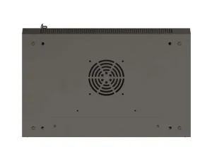 LANBERG 19" RACKOVÁ SKŘÍŇ PRO MONTÁŽ NA STĚNU 12U/540X350 (PLOCHÉ BALENÍ) S PROSKLENÝMI DVEŘMI ČERNÁ - obrázek 14