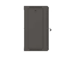 LANBERG 19" RACKOVÁ SKŘÍŇ PRO MONTÁŽ NA STĚNU 12U/540X350 (PLOCHÉ BALENÍ) S PROSKLENÝMI DVEŘMI ČERNÁ - obrázek 8