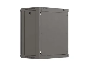LANBERG 19" RACKOVÁ SKŘÍŇ PRO MONTÁŽ NA STĚNU 12U/540X350 (PLOCHÉ BALENÍ) S PROSKLENÝMI DVEŘMI ČERNÁ - obrázek 9