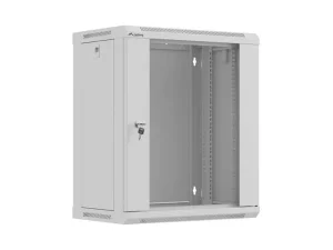 LANBERG 19" RACKOVÁ SKŘÍŇ 12U/540X350 (FLAT PACK) S PROSKLENÝMI DVEŘMI ŠEDÁ - obrázek 3