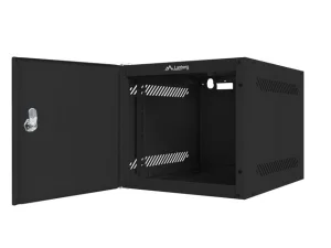 LANBERG RACKOVÁ SKŘÍŇ 10" NÁSTĚNNÁ 4U/280X310 PRO VLASTNÍ MONTÁŽ S KOVOVÝMI DVEŘMI ČERNÁ-FLAT PACK - obrázek 2