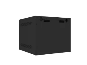 LANBERG RACKOVÁ SKŘÍŇ 10" NÁSTĚNNÁ 4U/280X310 PRO VLASTNÍ MONTÁŽ S KOVOVÝMI DVEŘMI ČERNÁ-FLAT PACK - obrázek 3