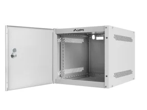 LANBERG RACKOVÁ SKŘÍŇ 10" NÁSTĚNNÁ 4U/280X310 PRO VLASTNÍ MONTÁŽ S KOVOVÝMI DVEŘMI ŠEDÁ -FLAT PACK - obrázek 4