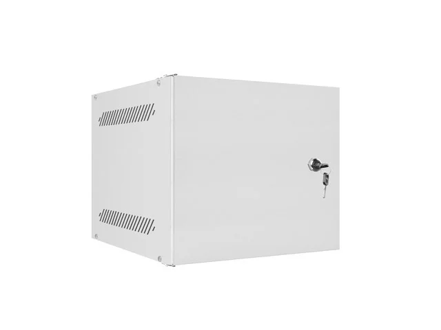 LANBERG RACKOVÁ SKŘÍŇ 10" NÁSTĚNNÁ 4U/280X310 PRO VLASTNÍ MONTÁŽ S KOVOVÝMI DVEŘMI ŠEDÁ -FLAT PACK